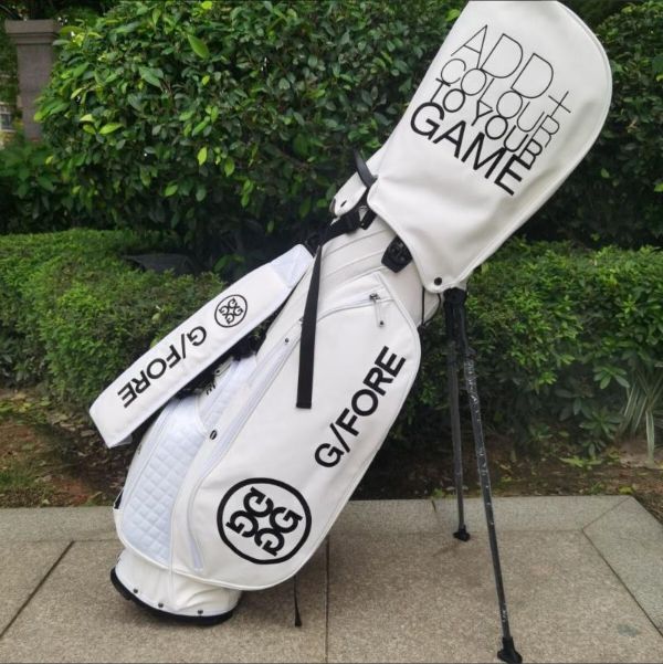 ジーフォア G/FORE キャディバック 新品 ゴルフ バッグ 白