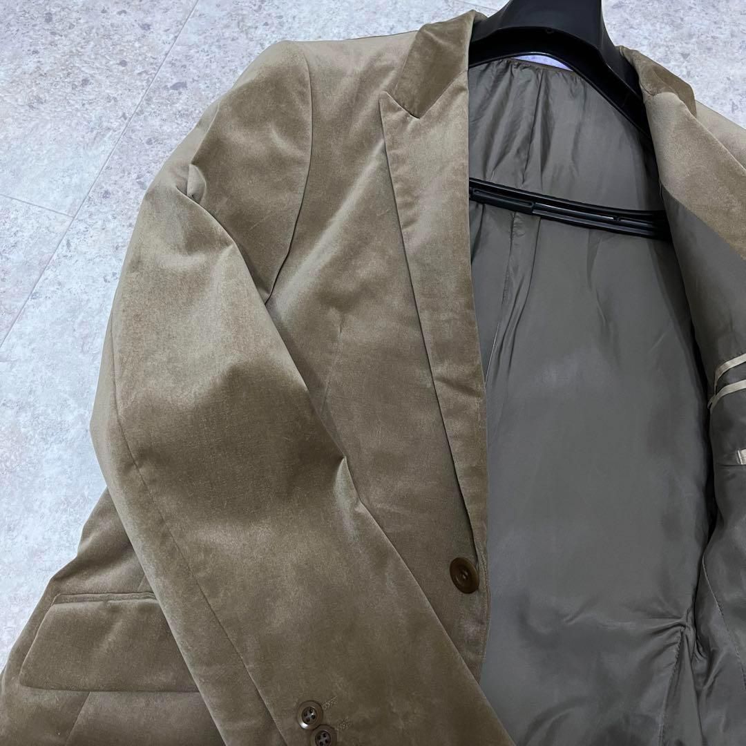 ベルベットテーラードジャケット