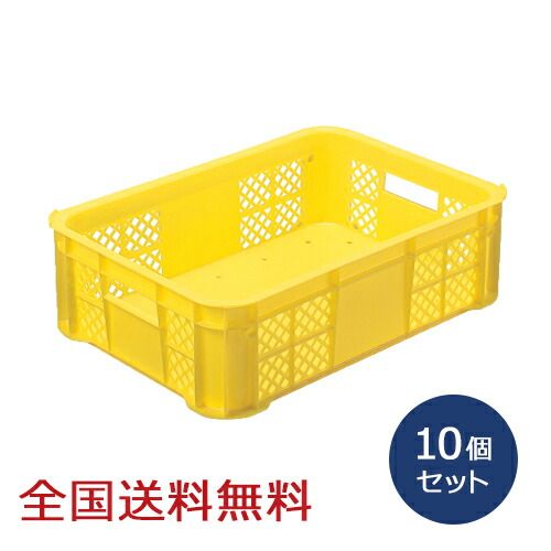採集用コンテナ 10個セット 採集かご コンテナボックス バスケット収穫