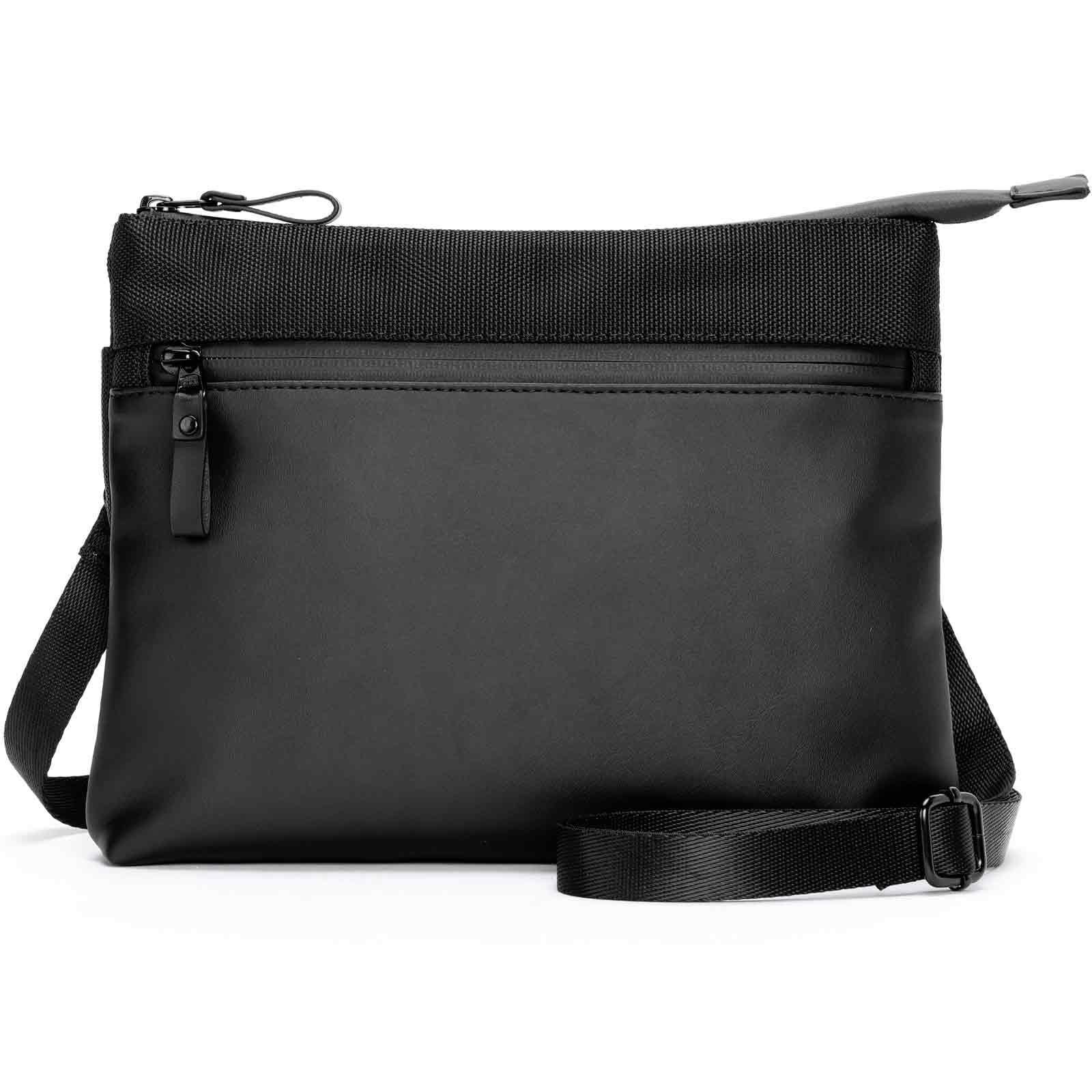 zepirion サコッシュ ショルダーバッグ メンズ 防水 薄型 軽量 肩掛け バック 小物ポーチ 撥水 City Sacoche