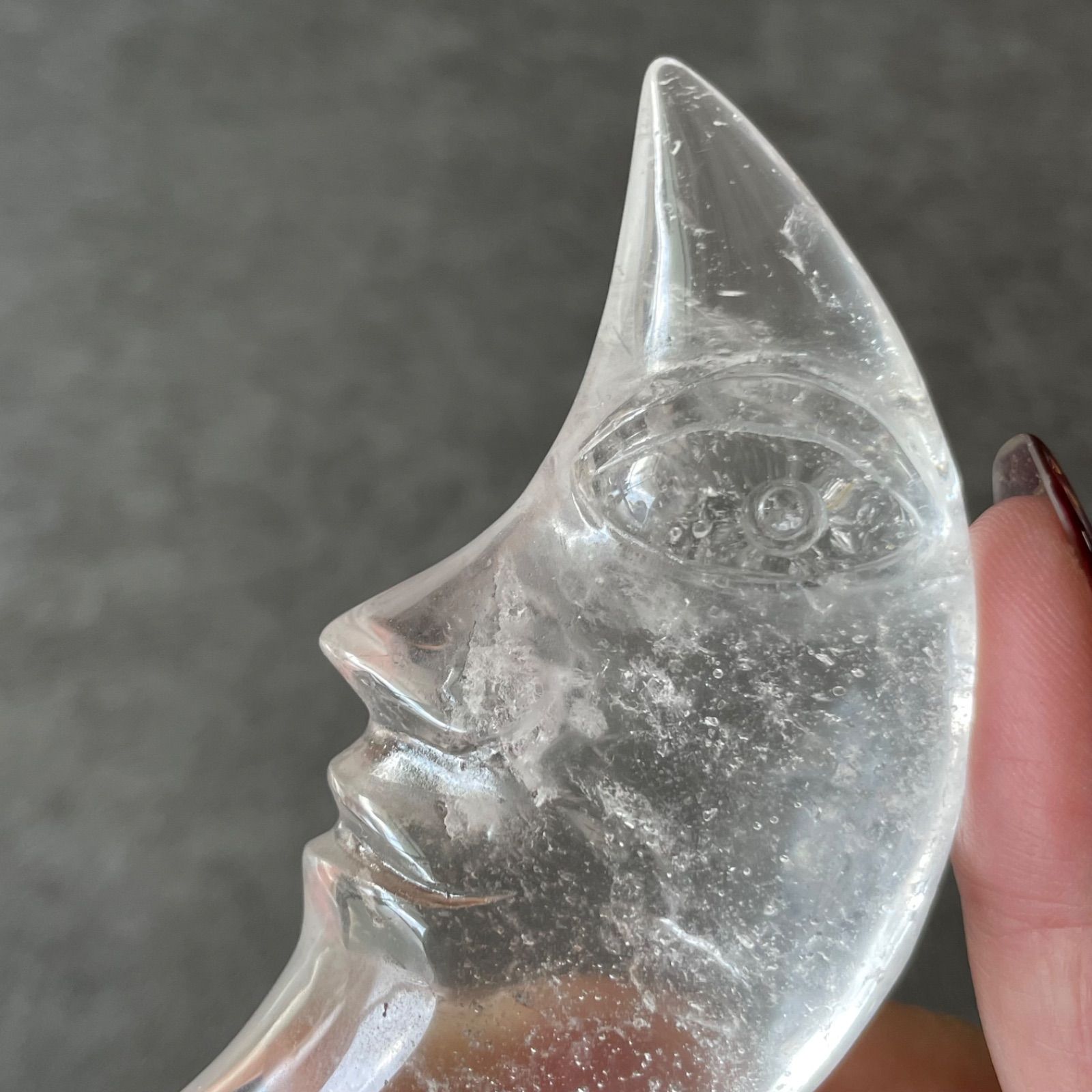 クリアクォーツ ムーン クリアクォーツ ムーン