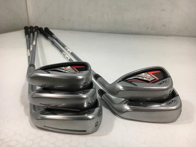 返品OK 【中古ゴルフクラブ】(5本セット)ホンマ T//WORLD GS アイアン