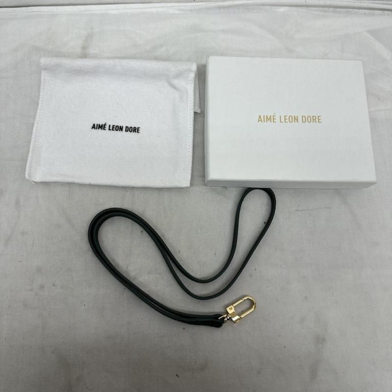 AIME LEON DORE LEATHER ZIP WALLET レザー ウォレット - メルカリ
