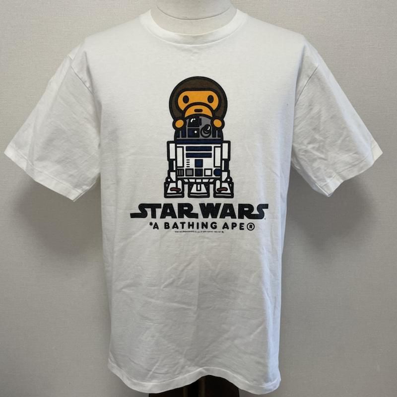 A BATHING APE スターウォーズ コラボ マイロ×R2-D2 Tシャツ