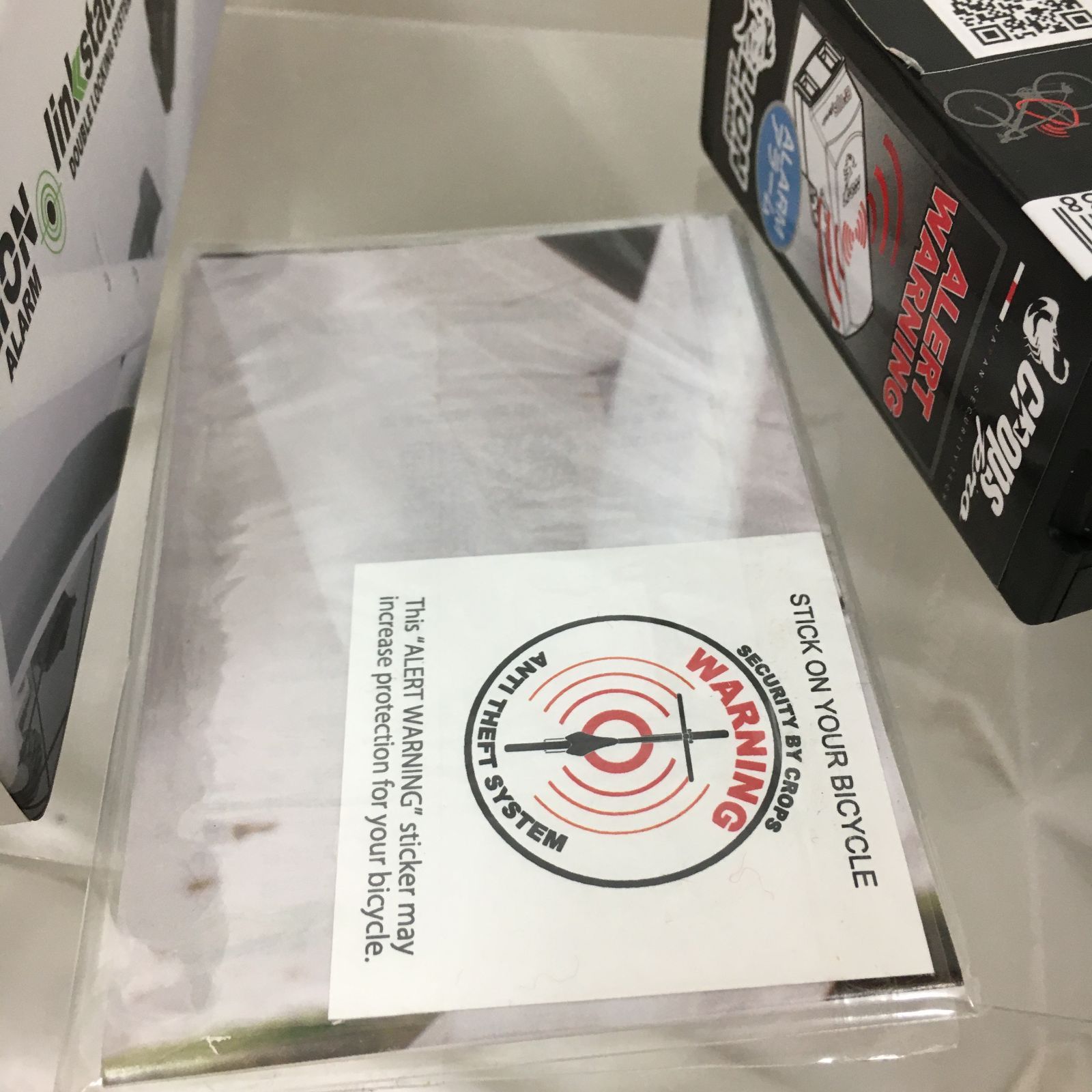 LION ALARM link station セット 中古 三沢店58】* クロップス Crops Linkstation + Lion(alarm unit