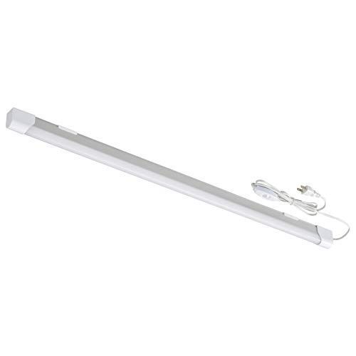 コンセントタイプ オーム電機 LEDエコスリムチューブライト コンセントタイプ 20W 昼光色 LT-NLET20D-HC 06-4041 OHM
