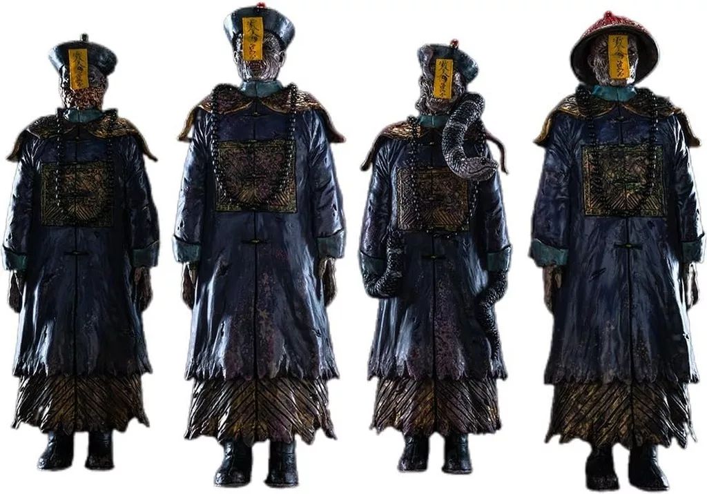 【】フィギュア キョンシーメモリー Dセット 1/12 レジンスタチュー