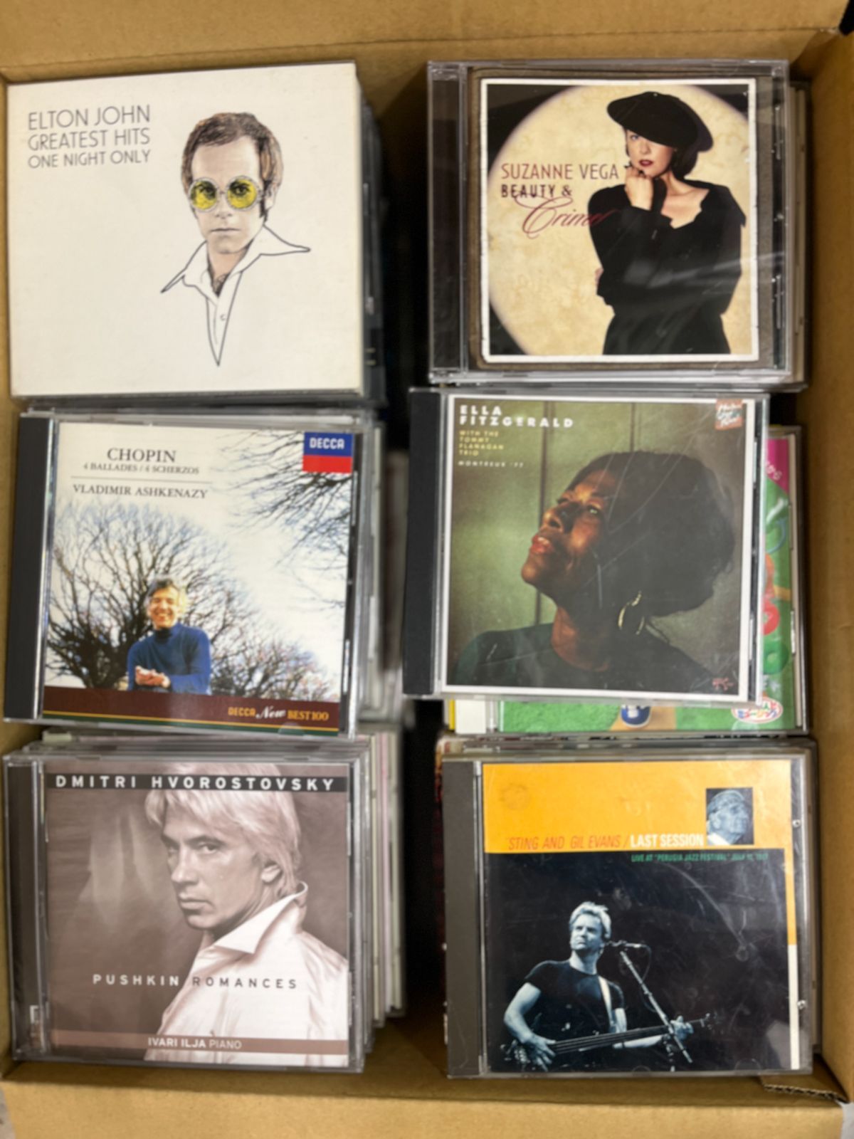 CDまとめて約100枚大量 1箱 洋楽邦楽 クラシックジャズ邦楽など 限定盤