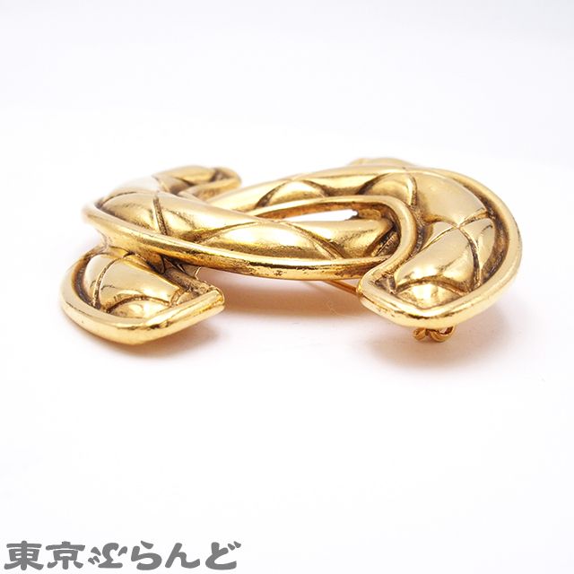 シャネル CHANEL マトラッセ ココマーク ゴールド メタル
