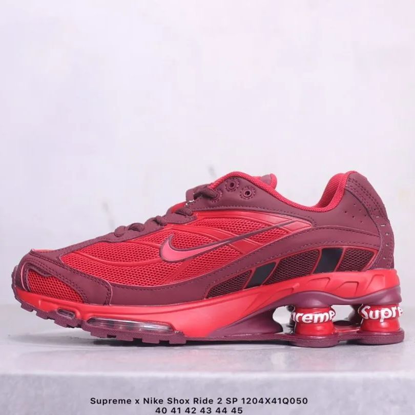 限定版】プレミアムモデル Supreme x Nike Shox Ride 2 シュプリーム x ナイキ コラボ デザイナーコラボ - メルカリ