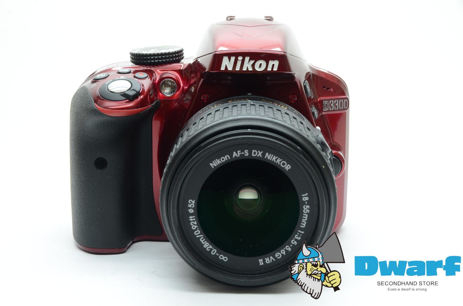 Nikon デジタル一眼レフカメラ D3300 18-55 VR IIレンズキット レッド D3300LKRD - 2