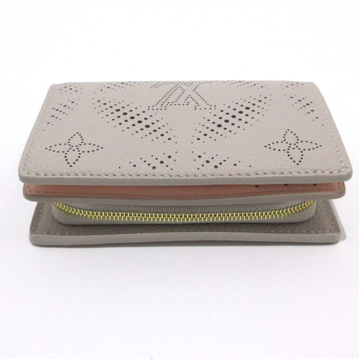 ルイヴィトン ポルトフォイユ・クレア マヒナ 二つ折り財布 M13470 未使用 LOUIS VUITTON(ルイヴィトン) 2つ折り財布 マヒナ美品 ポルトフォイユ