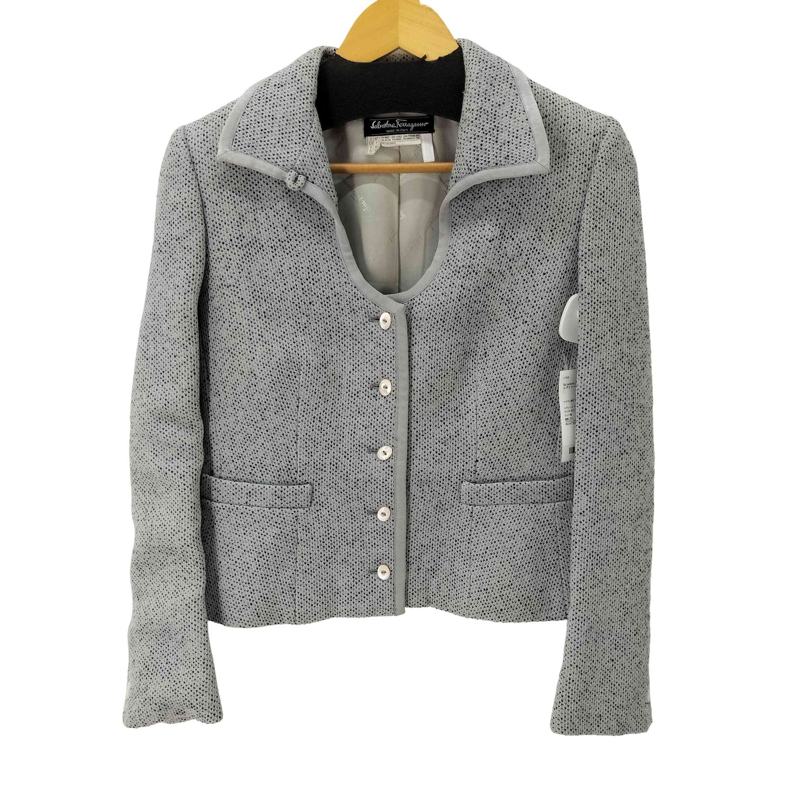 サルヴァトーレフェラガモ Salvatore Ferragamo ナイロン混ビッグ  