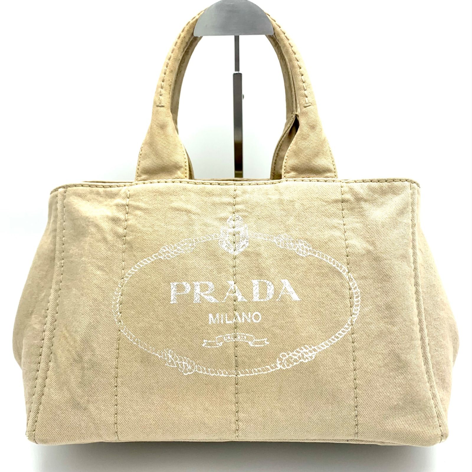 PRADA カナパ M キャンバス トートバッグ A4 大容量