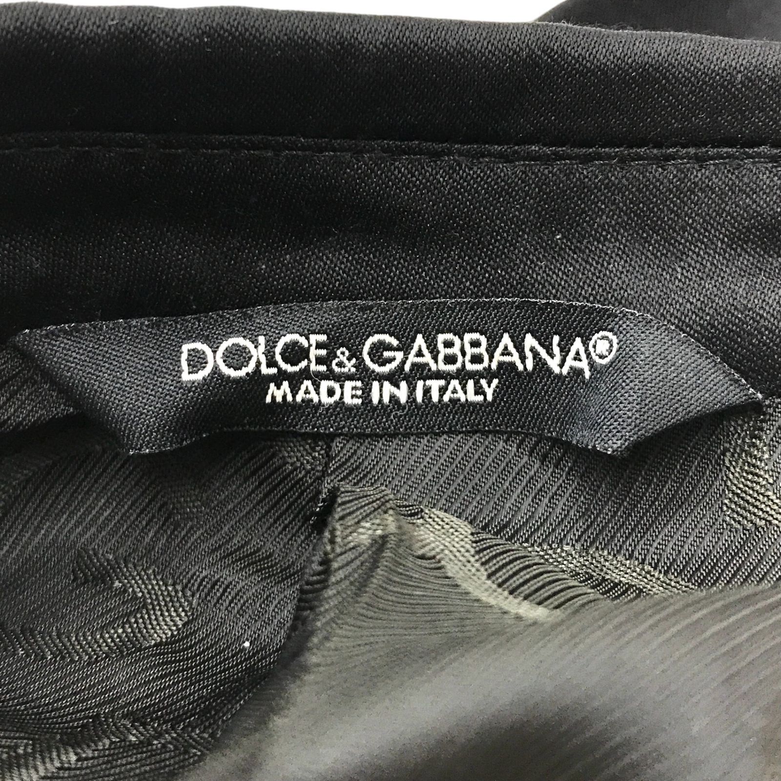 Z1557 ドルガバ DOLCE&GABBANA メンズ ジャケット テーラード シングル