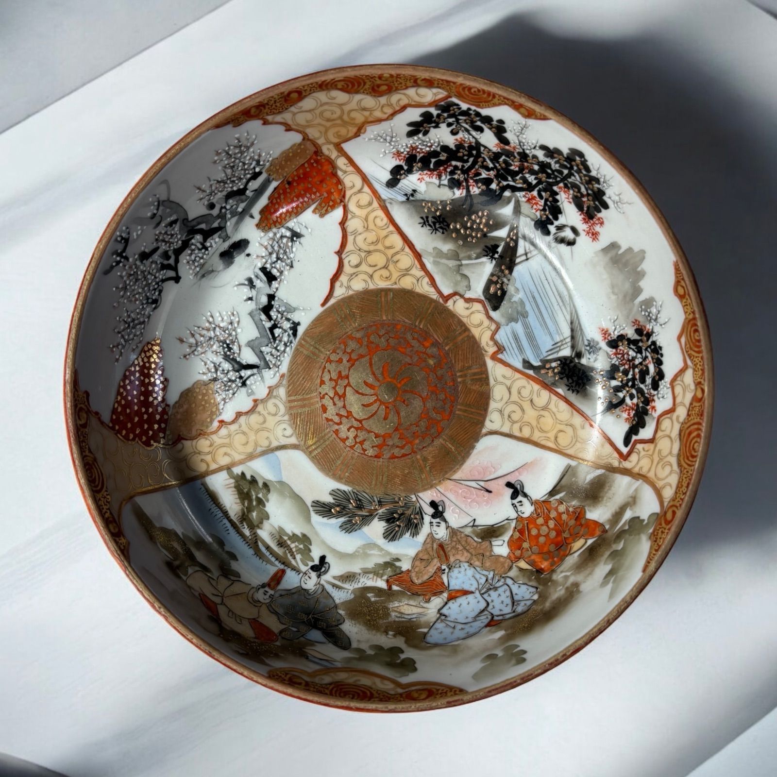 【美術品】希少和風飾り皿 美術品】希少和風飾り皿