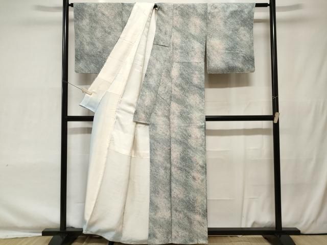 平和屋着物○上質な小紋 総絞り 暈し染め 正絹 逸品 未使用