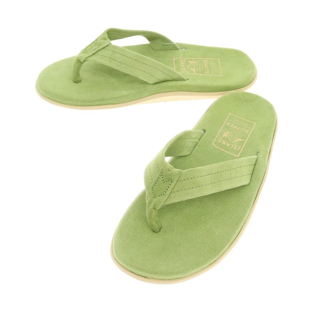 中古】【未使用】アイランドスリッパ ISLAND SLIPPER スエード トング 