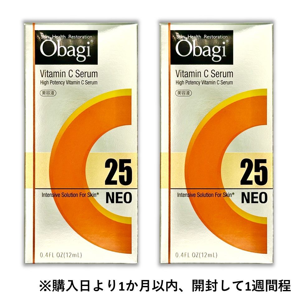 2個セット/新品開封済】Obagi オバジ C25 セラム ネオ 12mL 美容液 - メルカリ