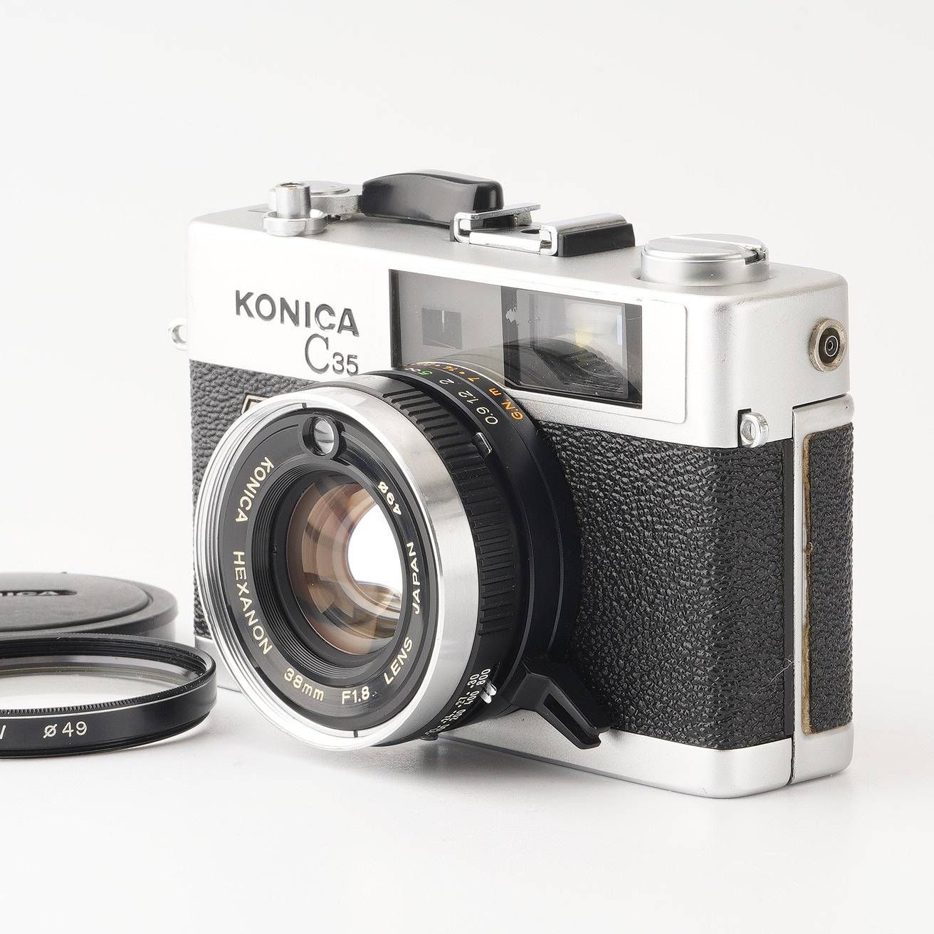 ⭐️美品⭐️コニカ Konica C35 FD HEXANON 38mm F1.8 KONICA C35 FD / HEXANON 38mm F1.8 コニカ (54982