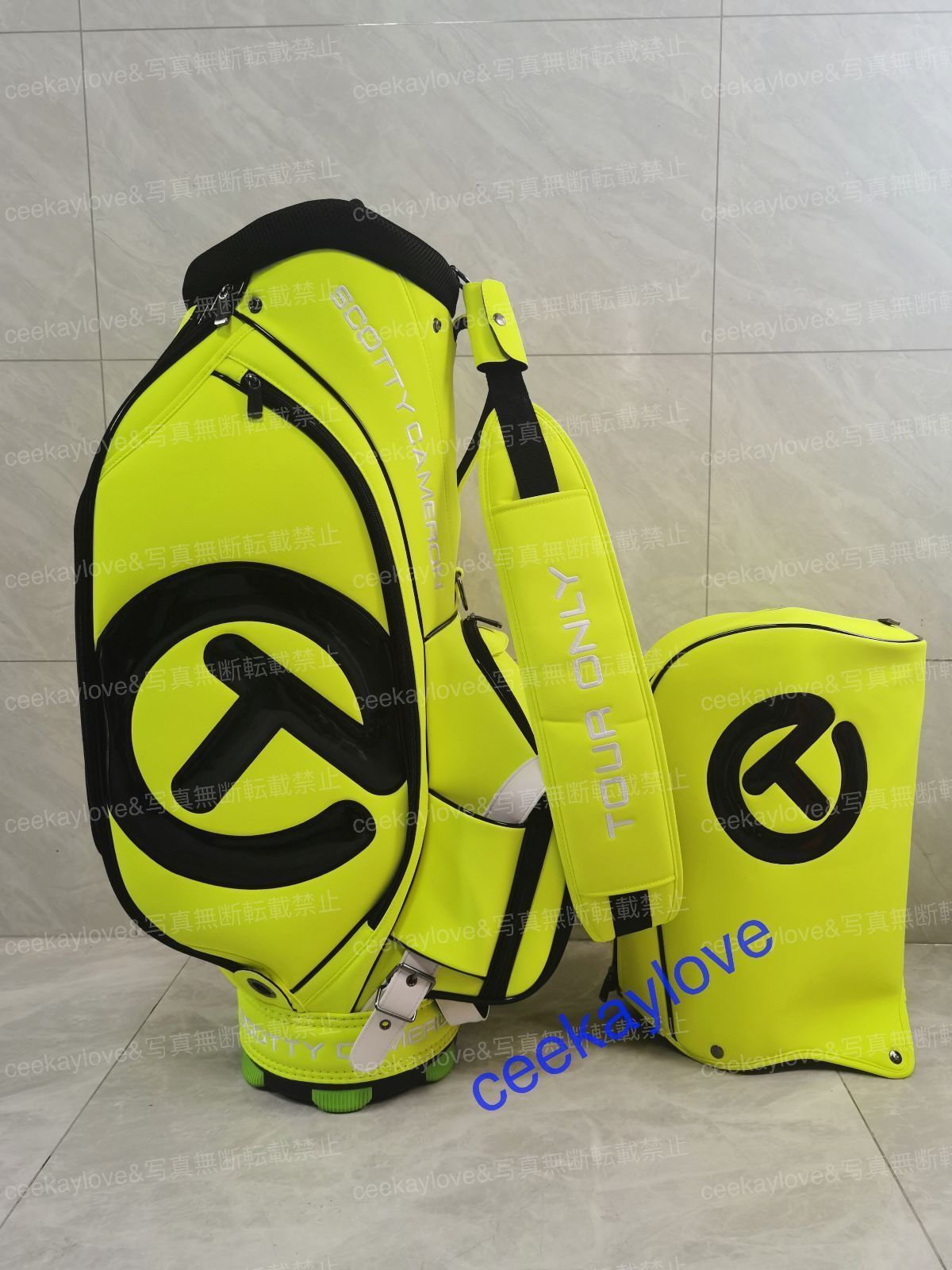 スコッティキャメロン 2020マスターズ限定スタンドバッグ グリーン サークルT スコッティキャメロン 2020マスターズ限定スタンドバッグ