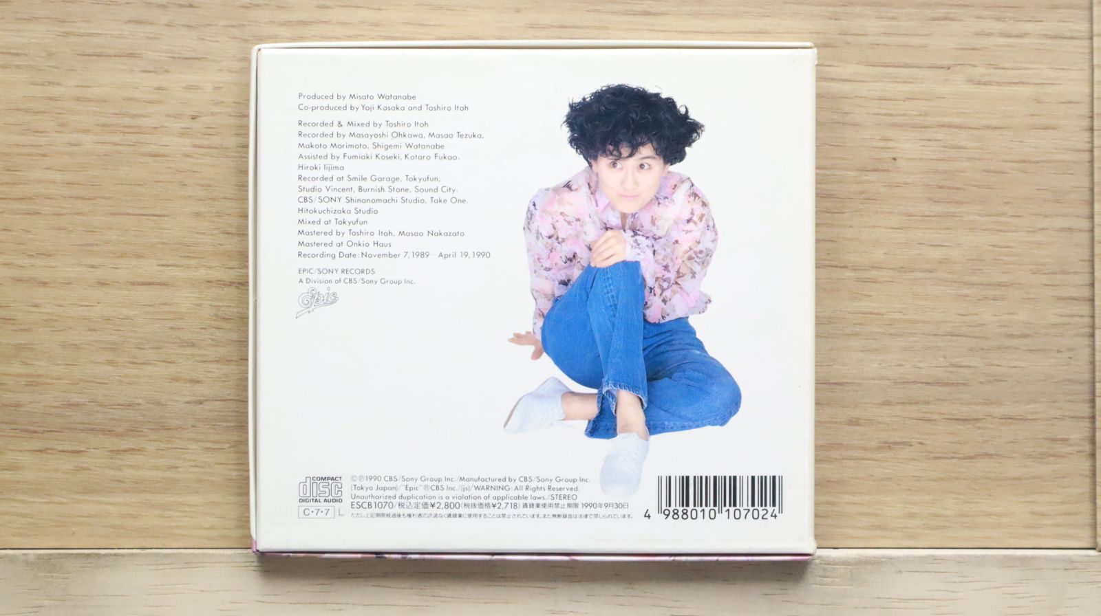 国内盤CD☆渡辺美里/MISATO WATANABE□ tokyo 【ESCB1070
