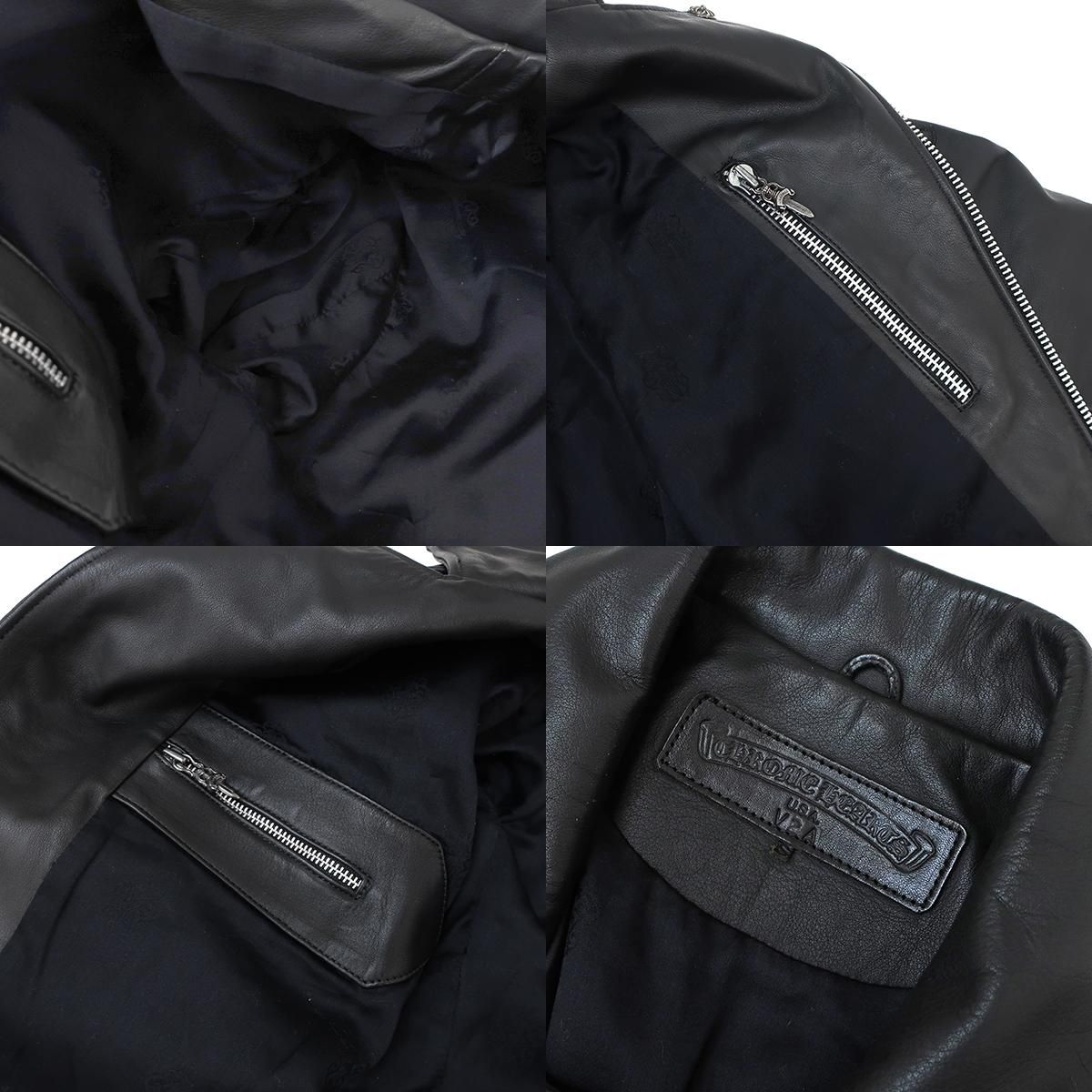 クロムハーツ CHROME HEARTS ライダースジャケット ベーシックモト 