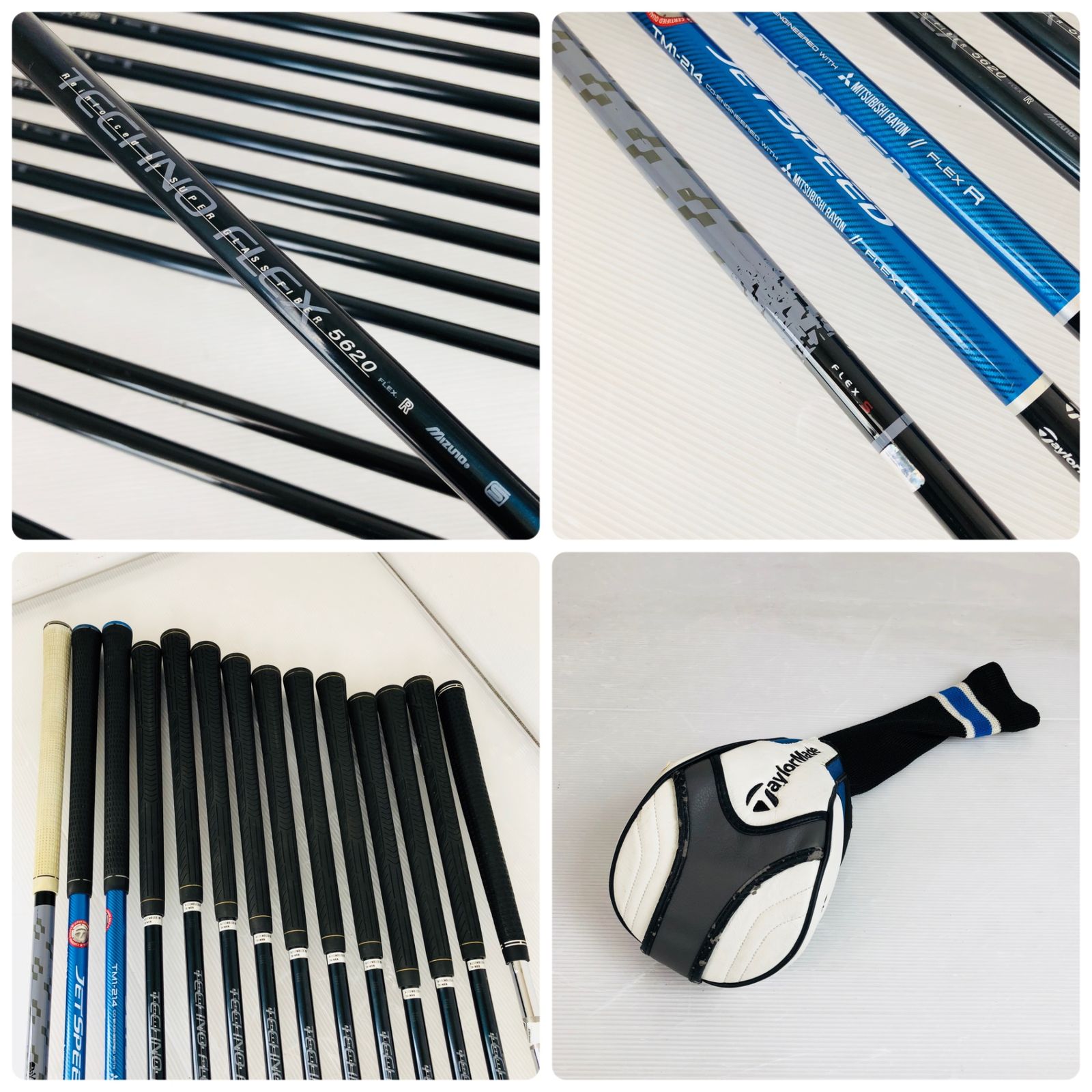 豪華 14本 TaylorMade テーラーメイド MIZUNO ミズノ メンズ