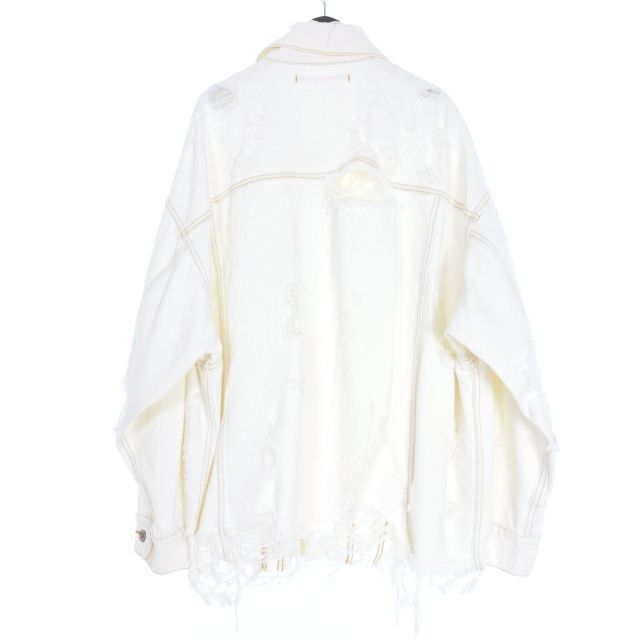 ダブレット doublet 23SS DESTROYED DENIM JACKET デニムジャケット G  