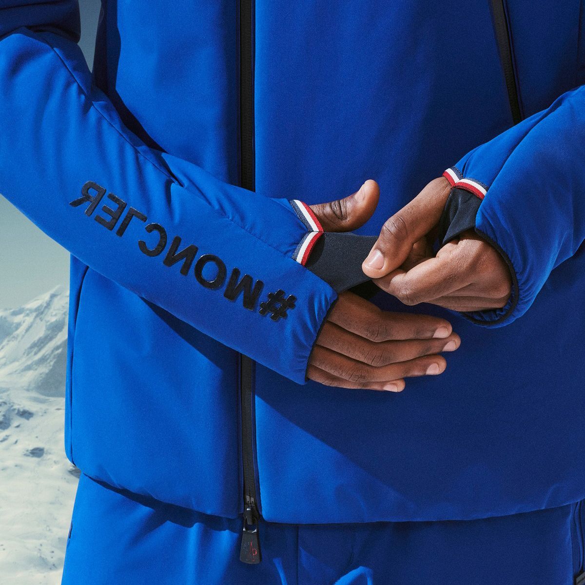 MONCLER GRENOBLE PERIASC ブルー ダウンジャケット - メルカリ
