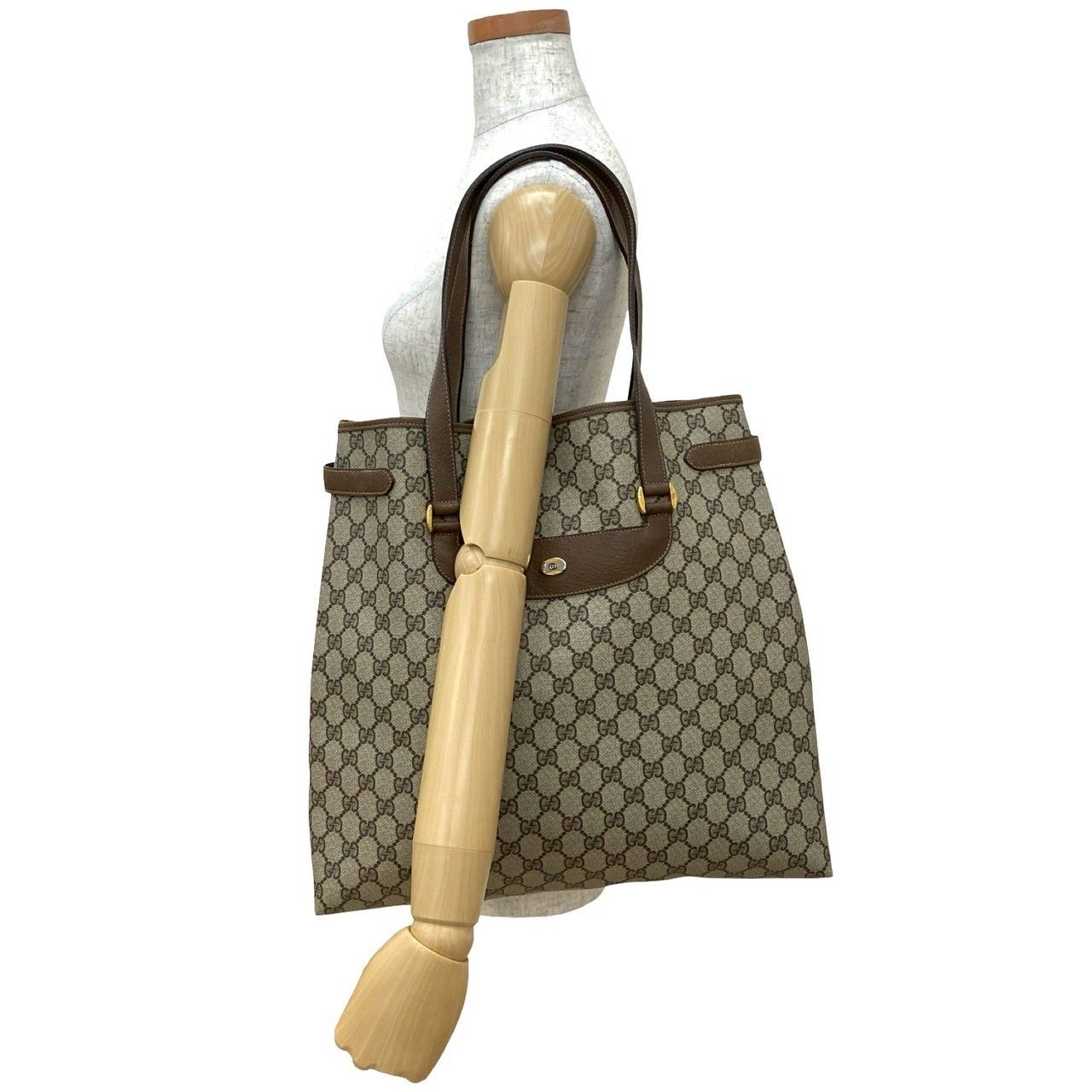 極 美品 GUCCI グッチ オールドグッチ ヴィンテージ GG ロゴ
