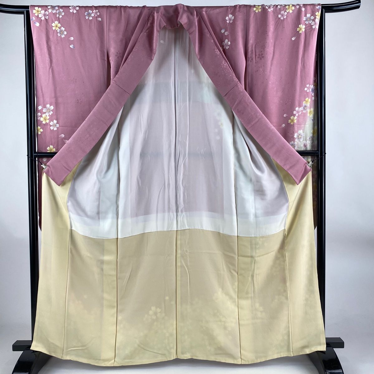 帯2618 高級 正絹 夏帯 全通 名古屋帯 専用帯2720 2642 2614 三点