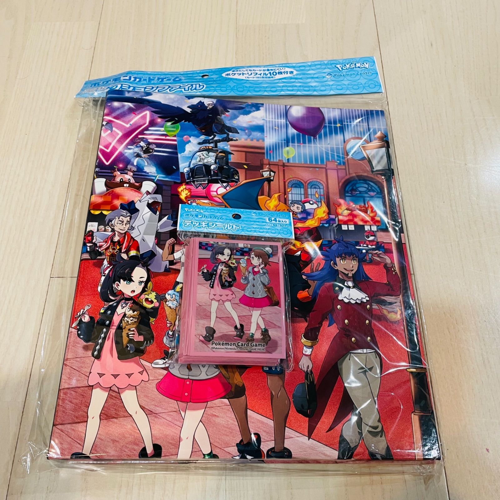 【購入安心】ポケカ　ユウリ＆マリィ　デッキシールド　コレクションファイル　デッキケース カードサプライ/アクセサリ