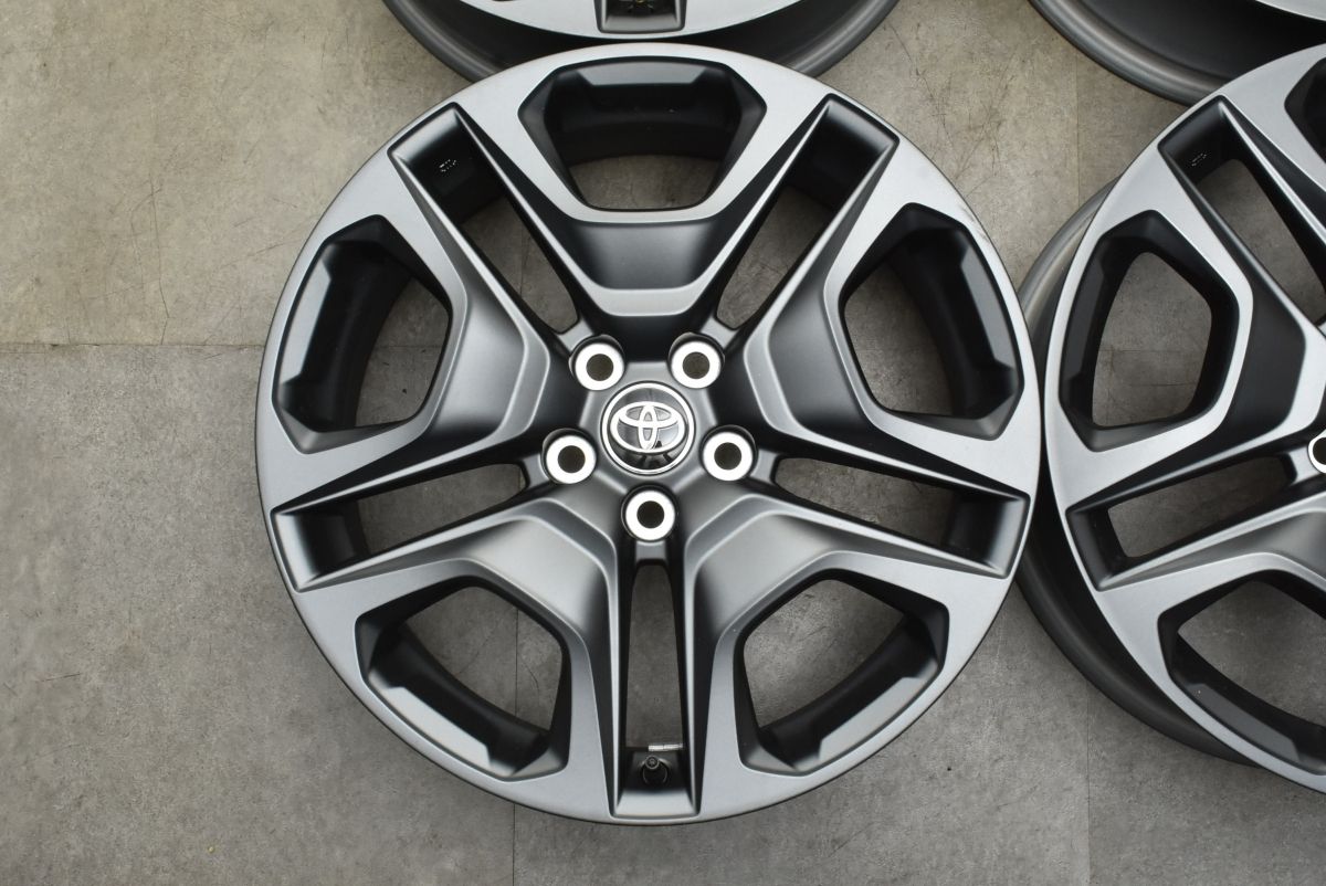 新車外し トヨタ RAV4 アドベンチャー 後期 純正ホイール 19インチ 4本