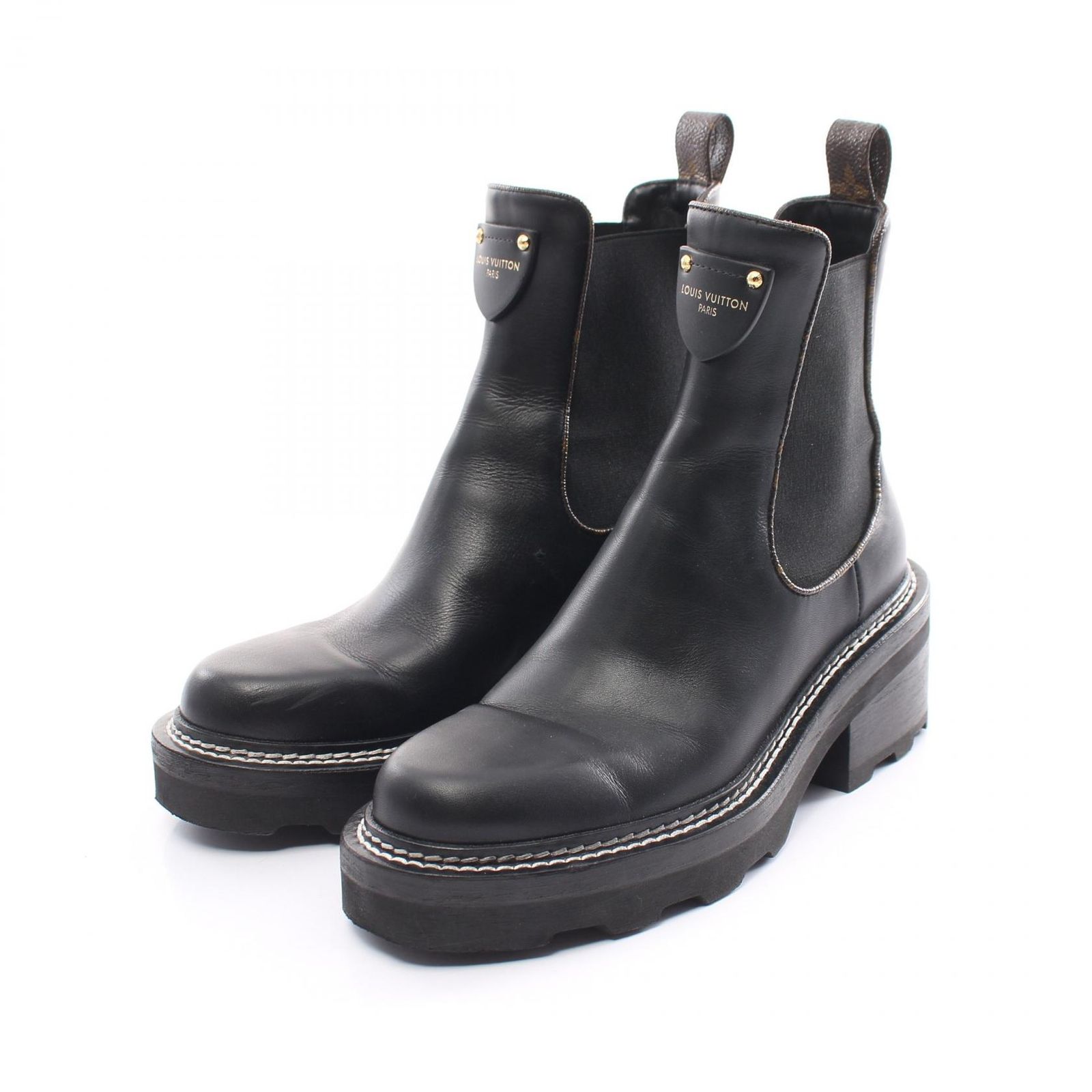 LOUIS VUITTON ルイヴィトン ブーティ 黒 4103425M0070 Louis Vuitton Women's Boots for sale | eBay