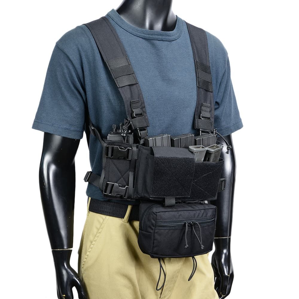 マイクロチェストリグ MK 4 インサート付き PTVT 01 ブラック