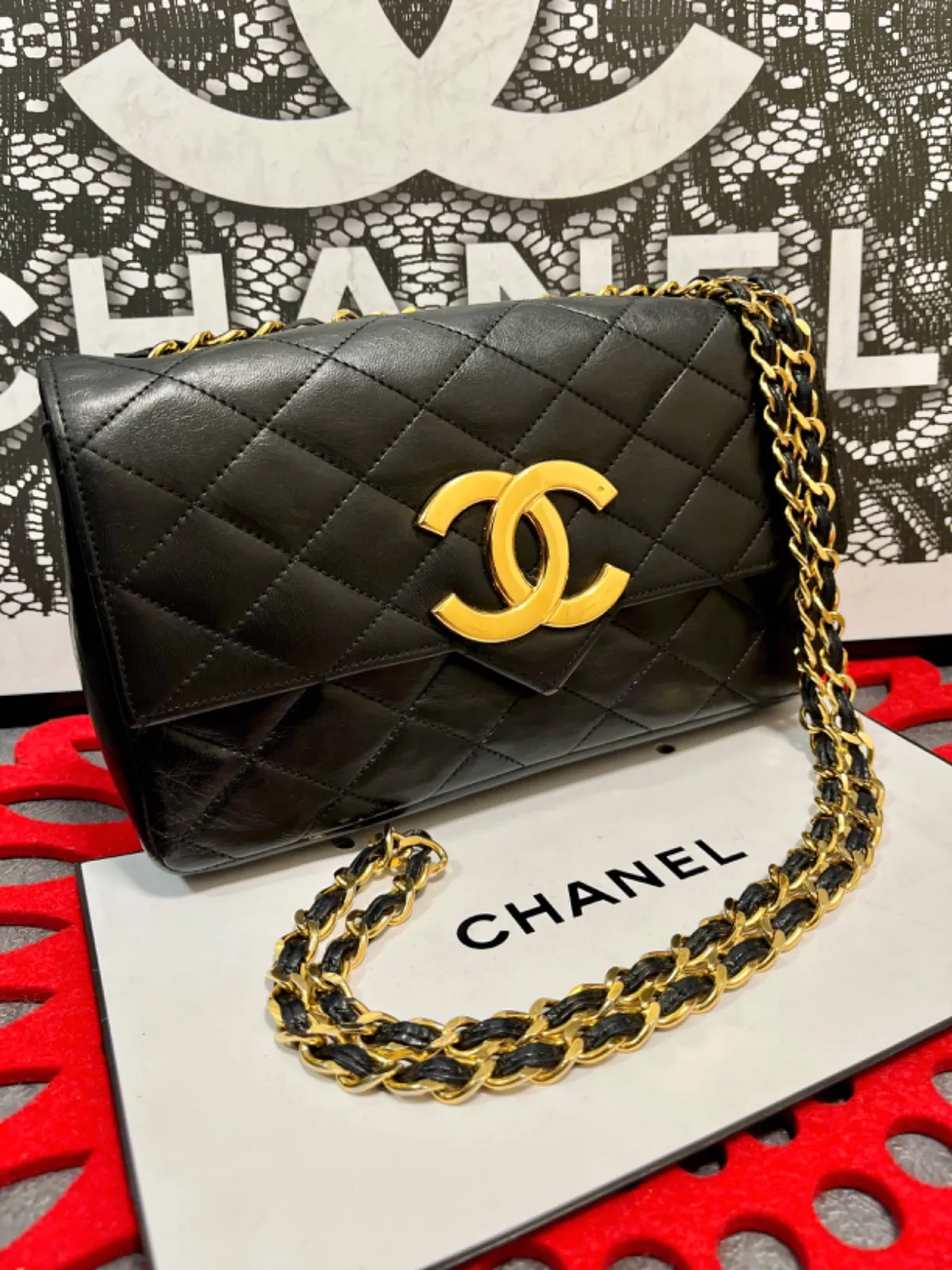 ◇◇ 極上美品 CHANEL ☆ シャネル マトラッセ ヴィンテージ チェーン