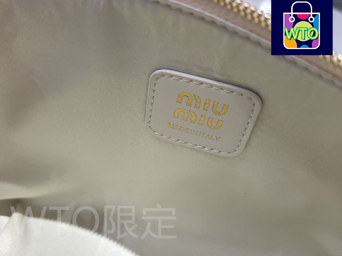 今日WTO】Miu Miu Canvas Lunch Box Bag - ミュウミュウ