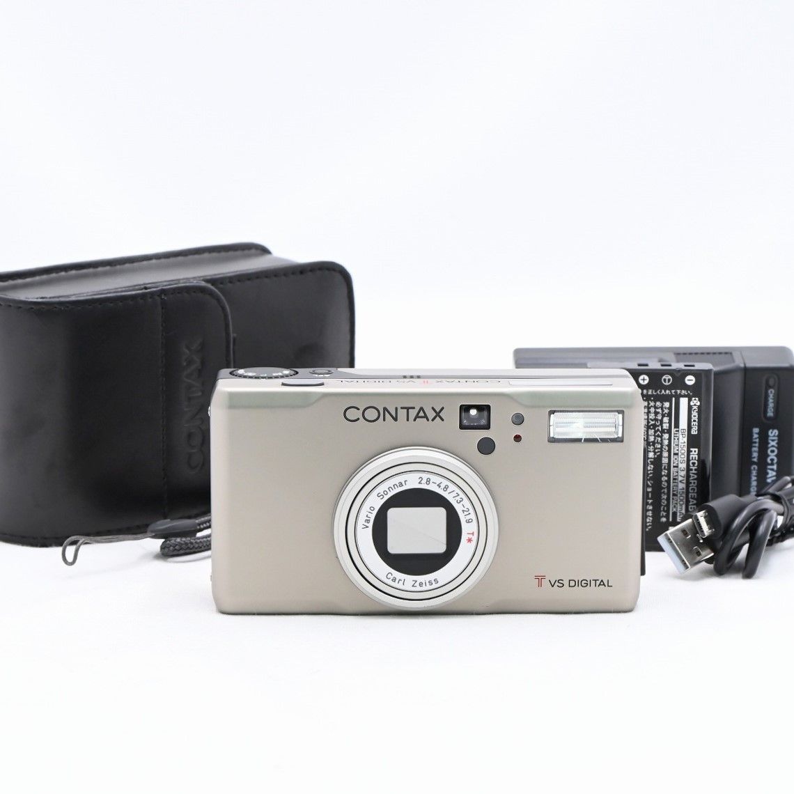 コンタックス CONTAX TVS DIGITAL デジタル コンパクトデジタルカメラ【中古】