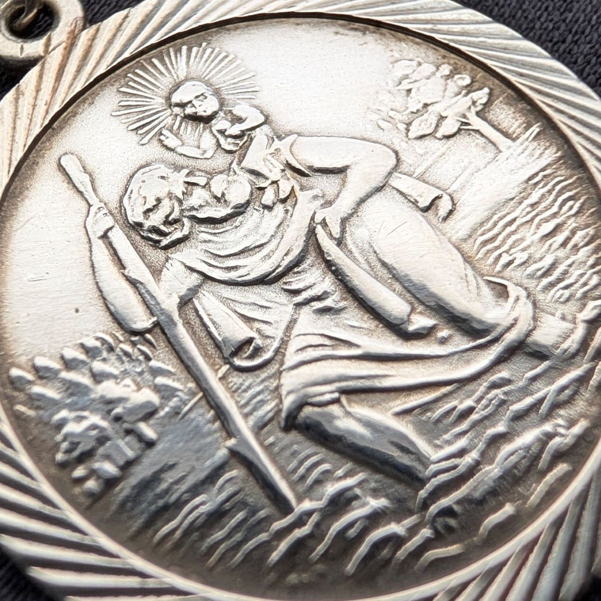 メダイペンダント 純銀ネックレス付