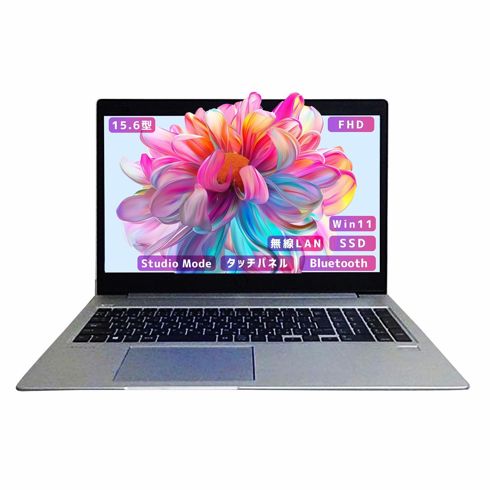 【特価商品】45 G7 ProBook i5-1世代 1キー win11 カメラ内蔵 高速SSD office搭載HPノートパソコン 《Office 219無線LANBluetooth指紋認証リカバリー用USB64GBZEROセキュリティ》 整備済み品大画面1