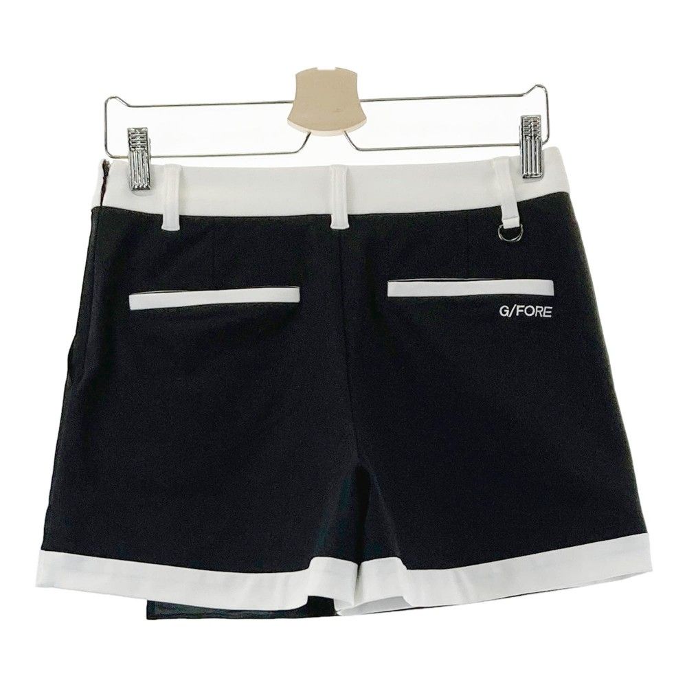 G/FORE ジーフォア ゴルフウェア レディース ショートパンツ 弾力ブラック G/FORE新作ジーフォア ゴルフウェア レディース ショートパンツ 弾力パンツ