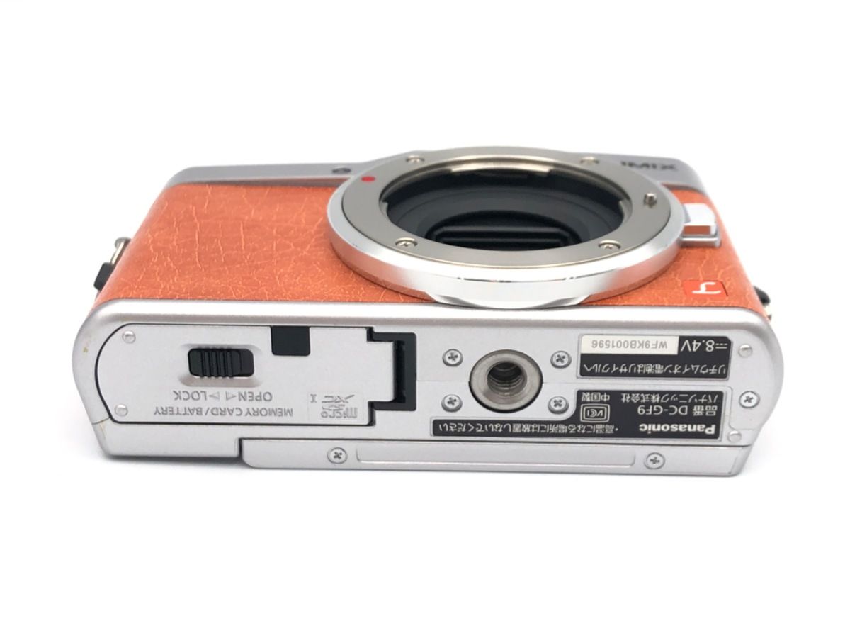 LUMIX DC-GF9 4K ミラーレスカメラ オレンジ Wレンズ付き DC-GF9W-D