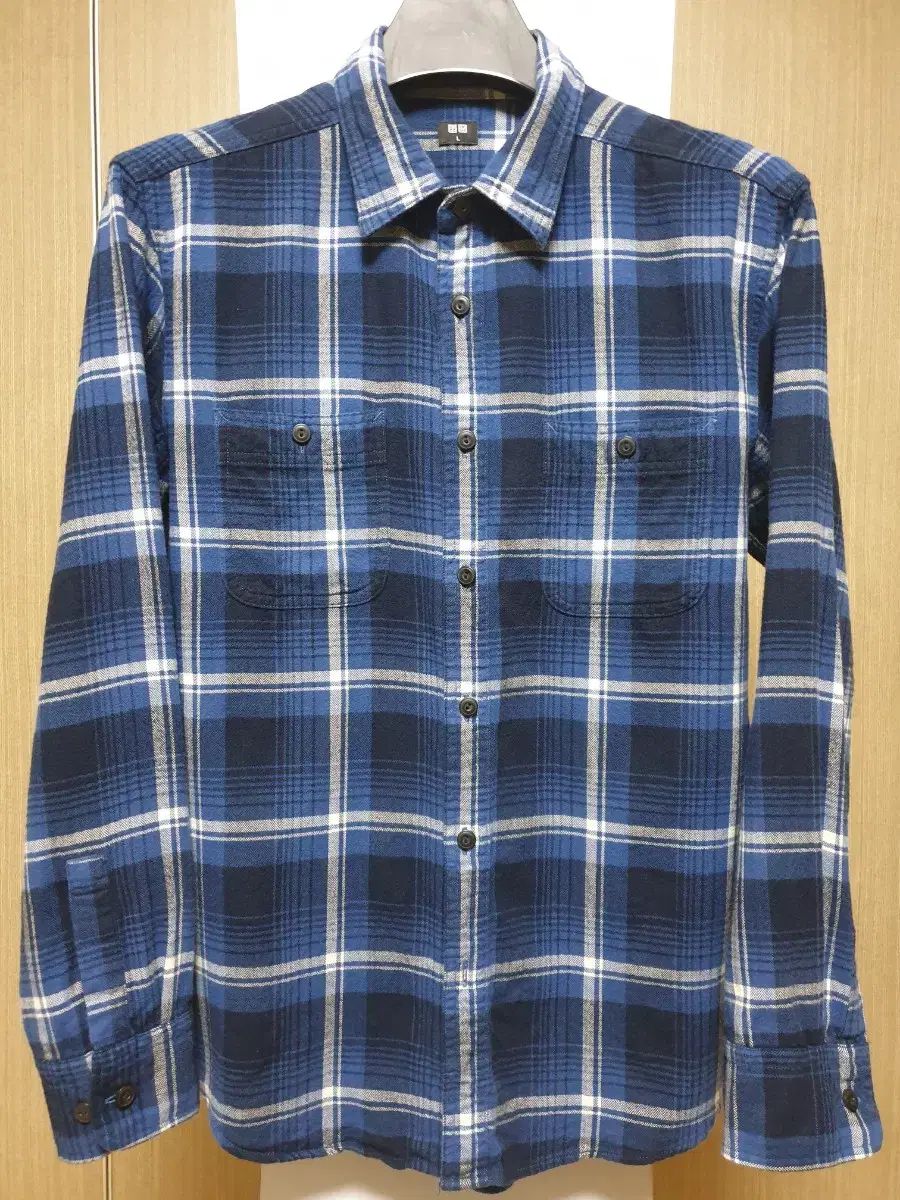 【雷市場（ポンジャン）商品韓国直送】 UNIQLO(ユニクロ) シャツ フランネル L