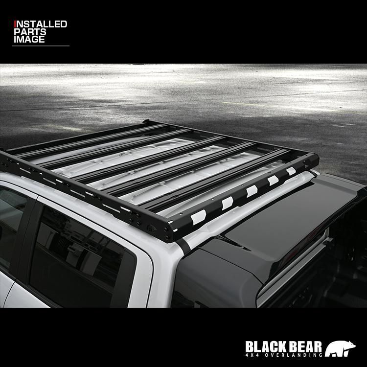 トライトン LC2T GSR 2025 R6 .2- BLACK BEAR4x4 ルーフラック ルーフキャリア ブラック 黒 カスタム エクステリア ドレスアップ キャンプ アウトドア レジャー