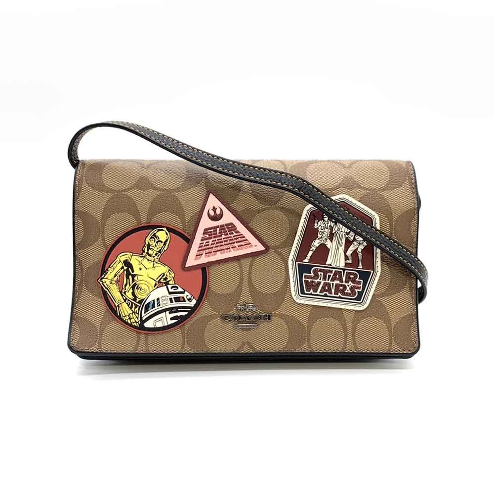 中古 コーチ ベージュ、茶系 長財布（COACH(コーチ) / 長財布_ 