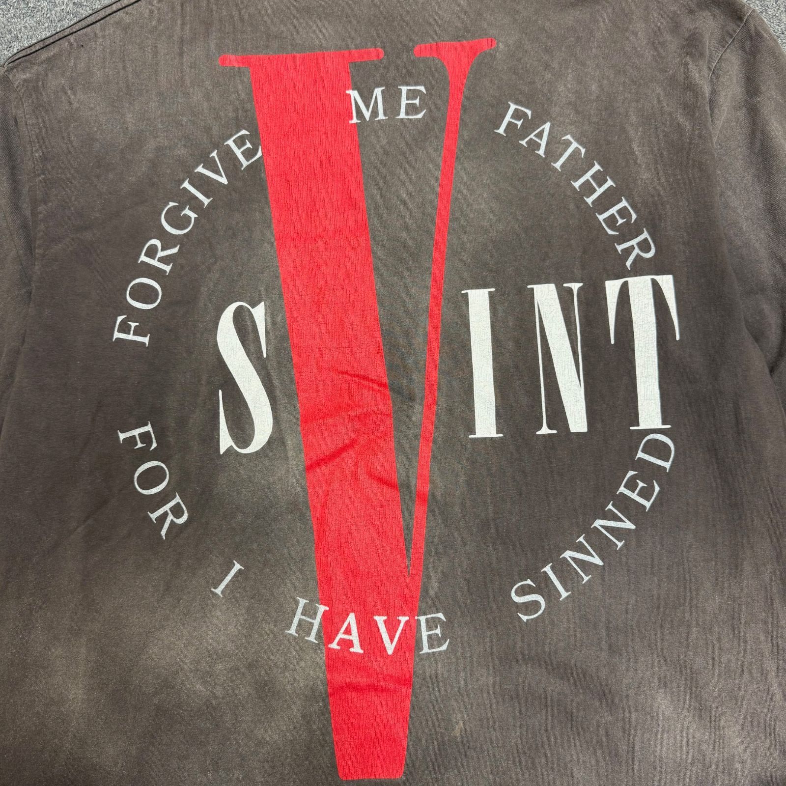 SAINT MICHAEL × VLONE 22SS LS TEE VLONE ロンT Tシャツ カットソー