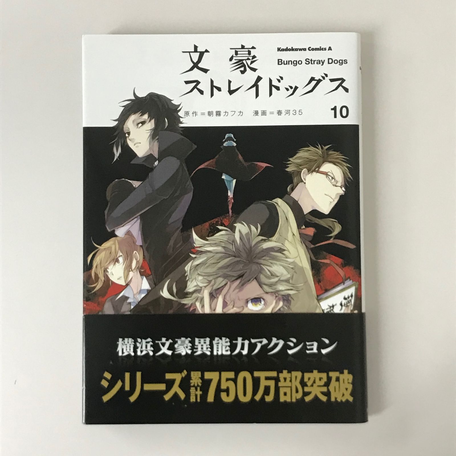 帯あり】文豪ストレイドッグス 10巻/【作者】春河35/GF