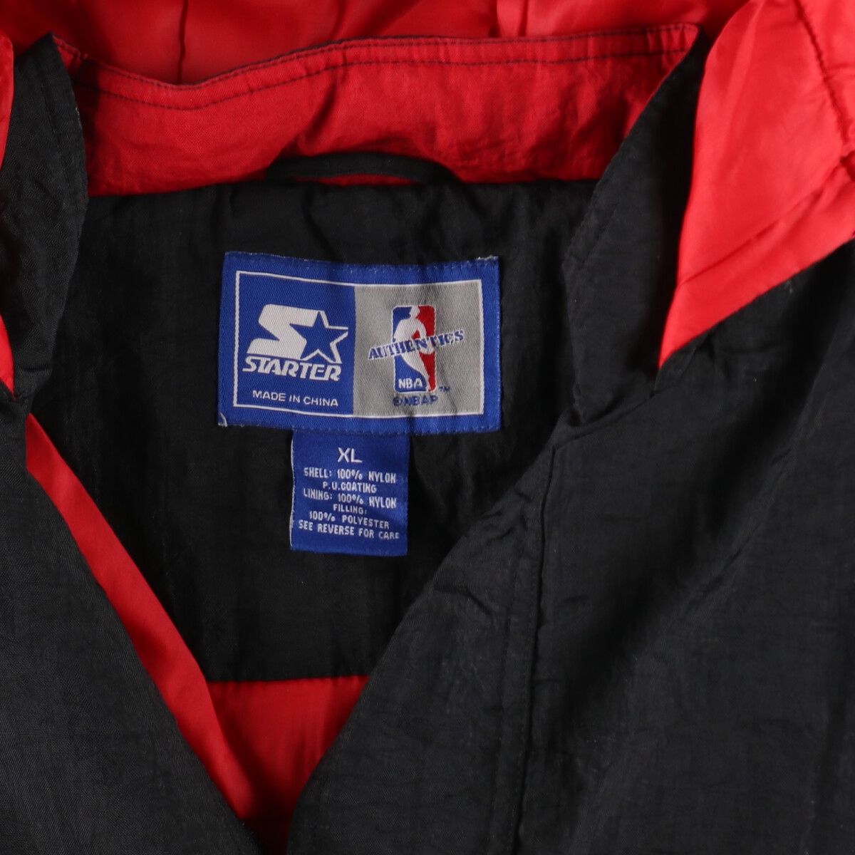 古着 90年代 スターター Starter NBA CHICAGO BULLS シカゴブルズ