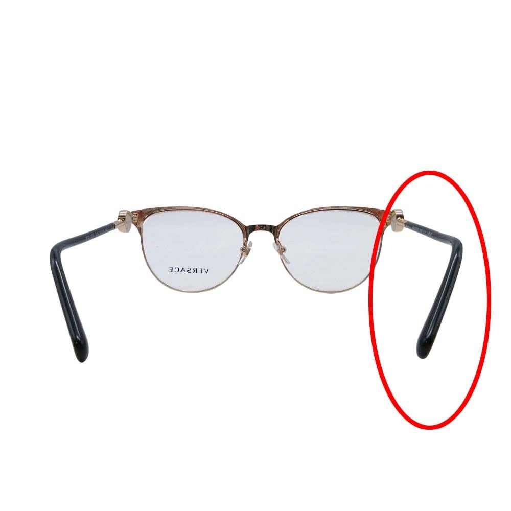 未使用 VERSACE ヴェルサーチ メデューサ キャットアイフレーム メガネ  